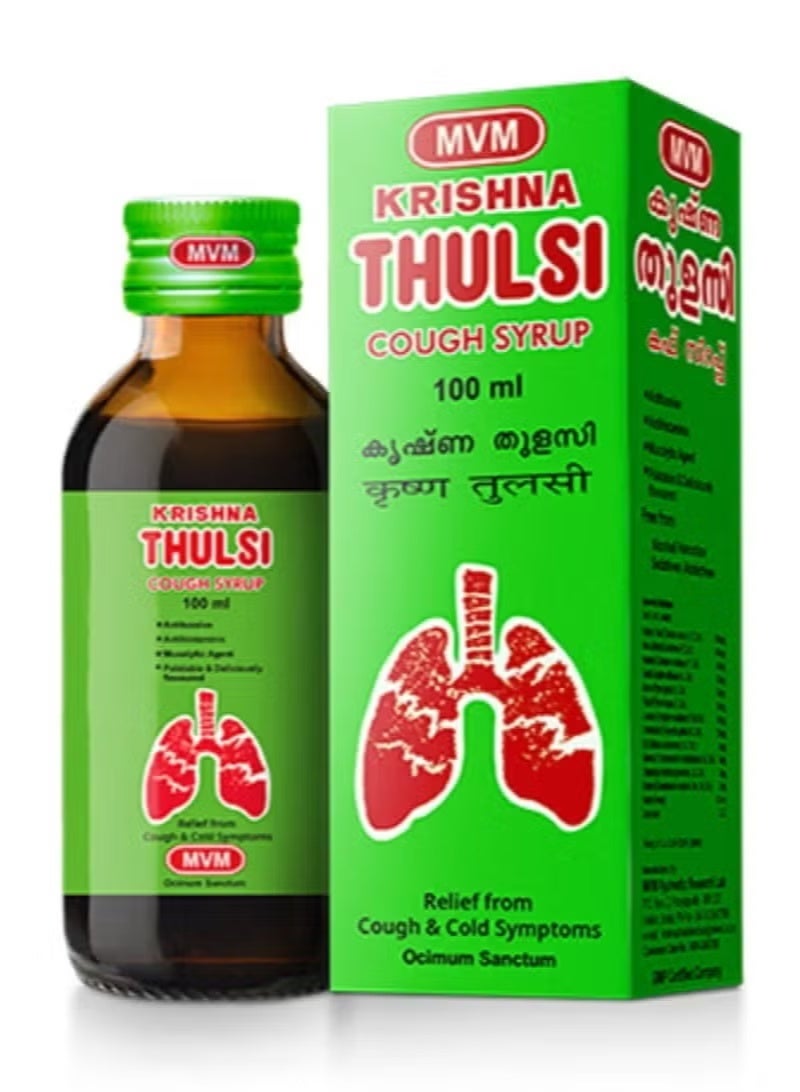 Krishna Tulsi Cough & Cold Syrup 100ml